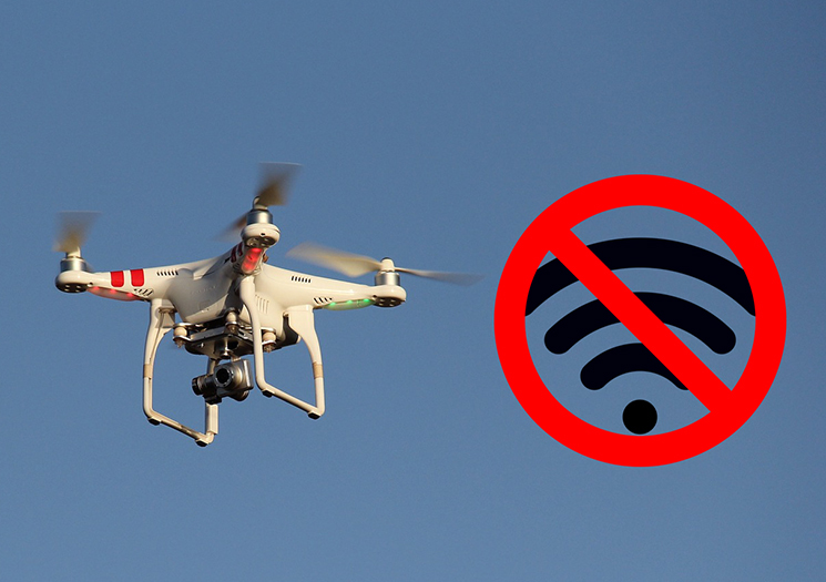 brak sieci GSM drony nowy prywatny tryb lotu DJI